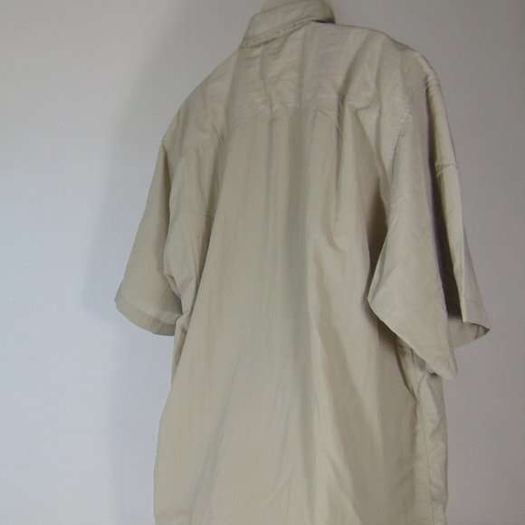 POLYESTER BUTTON-DOWN SHIRT - Picture 9 of 14